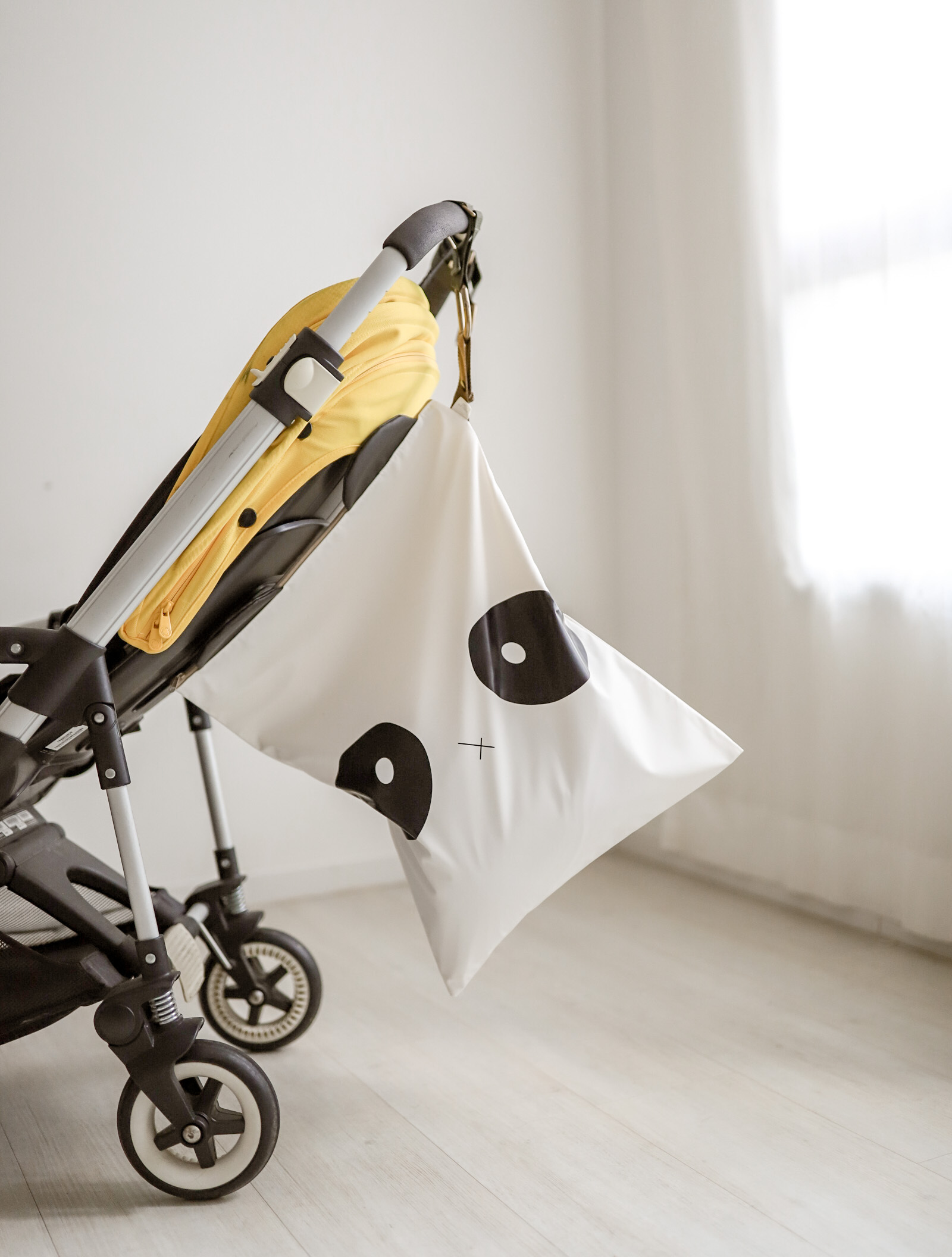 環保熊貓拉鏈袋-大碼