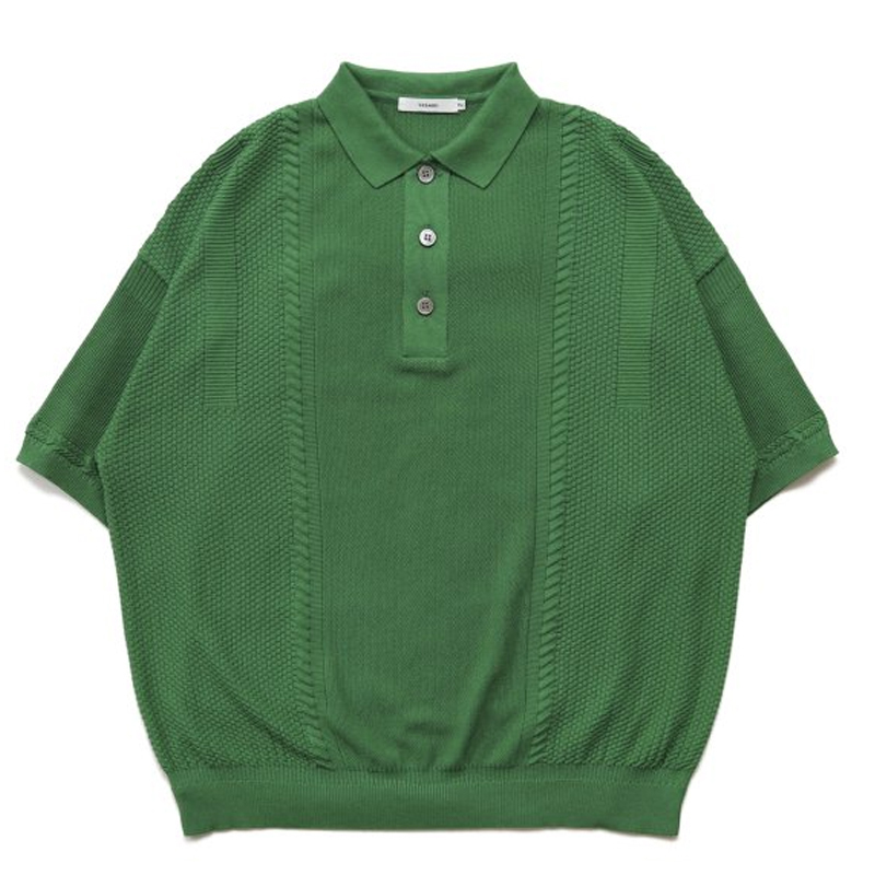 ザ・マミィ林田さん着用】YASHIKI Tsubomi Knit Polo （クーポン発行