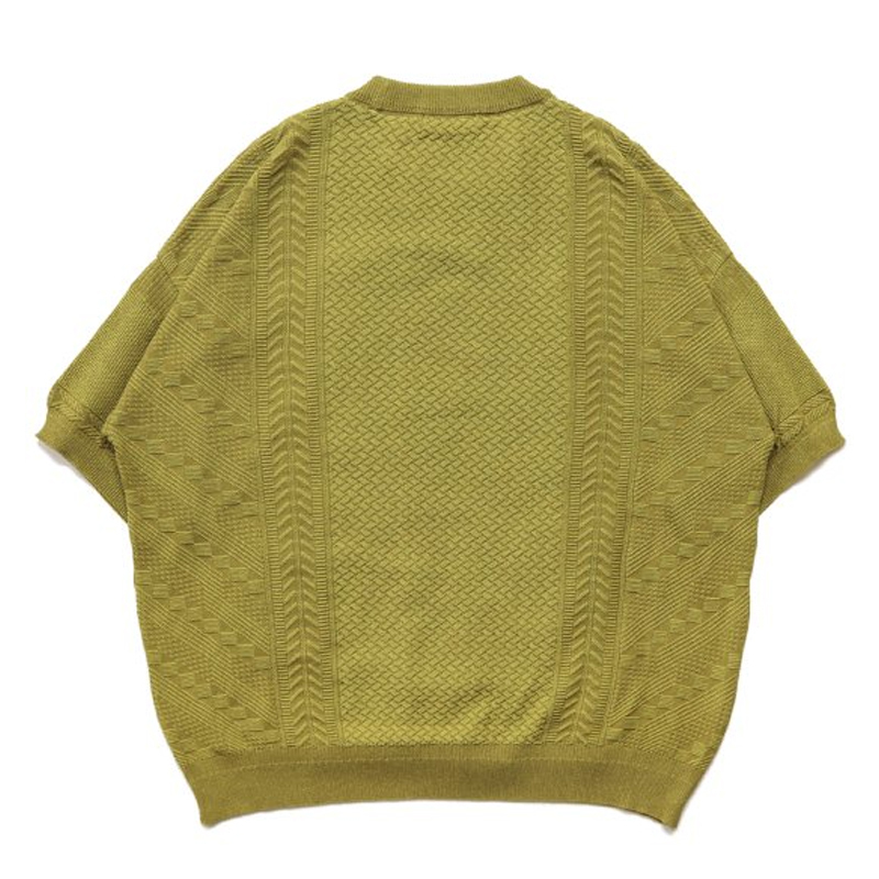 コットン100%YASHIKI Tsurara Knit crepuscule 20aw - ニット