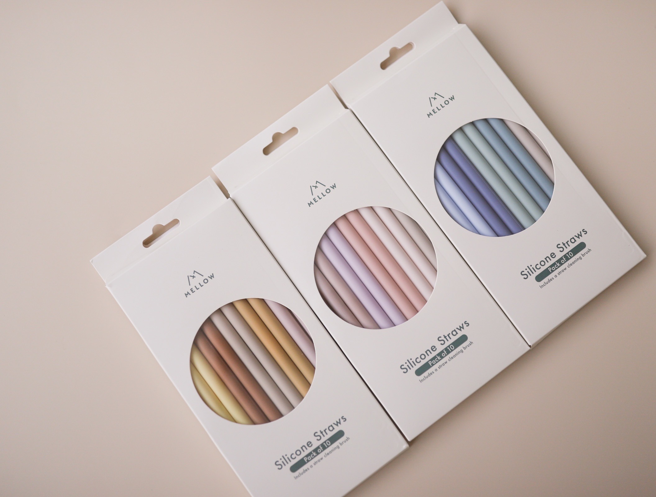 矽膠吸管 -陽光（10 支裝）