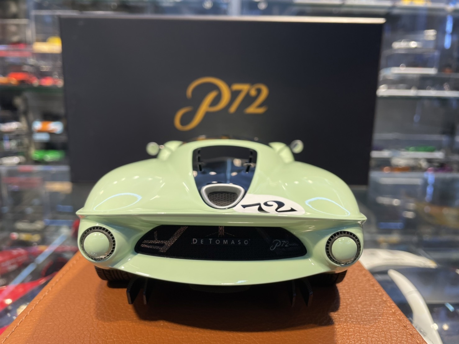 Miniature De Tomaso P72 Le Mans Classic 1/43 - Peako 33804 - Résine