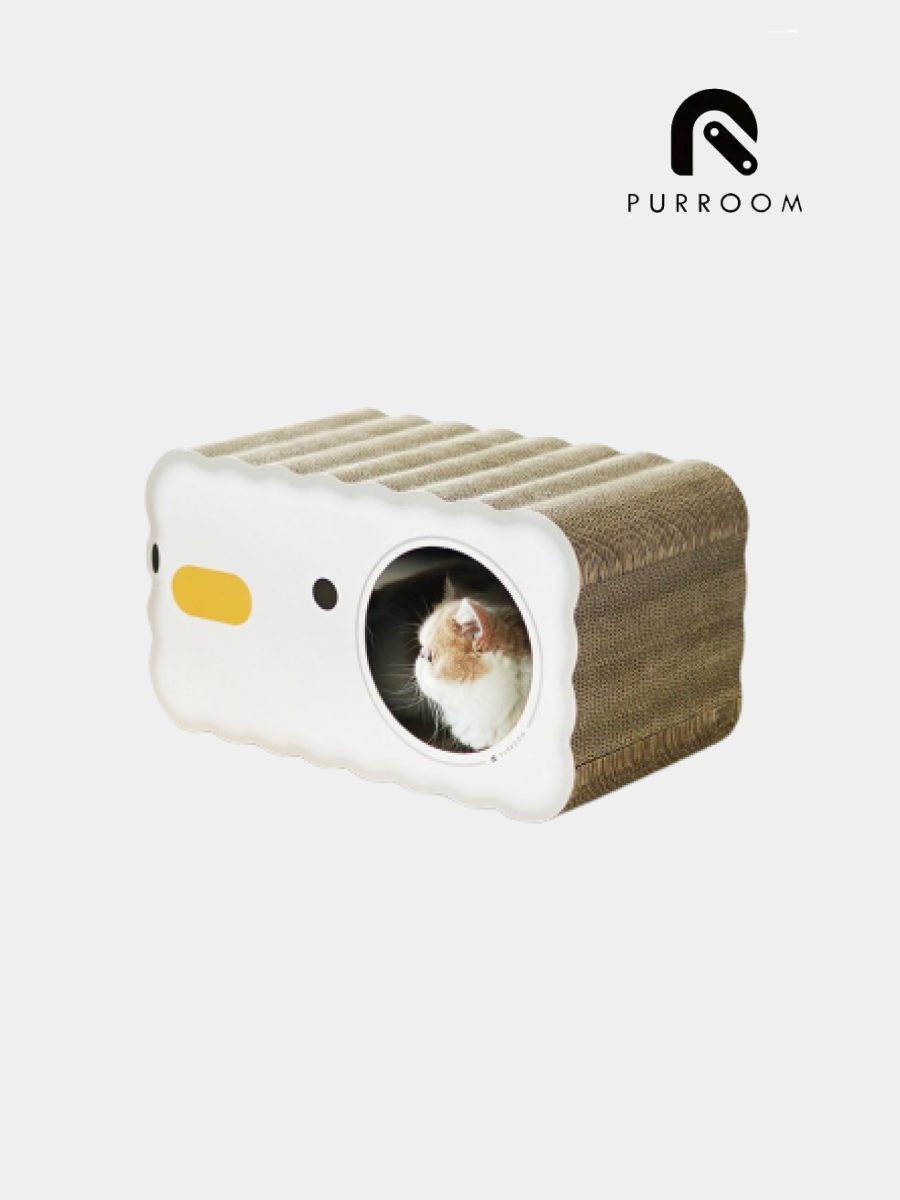 【PURROOM】雞蛋糕抓板貓窩