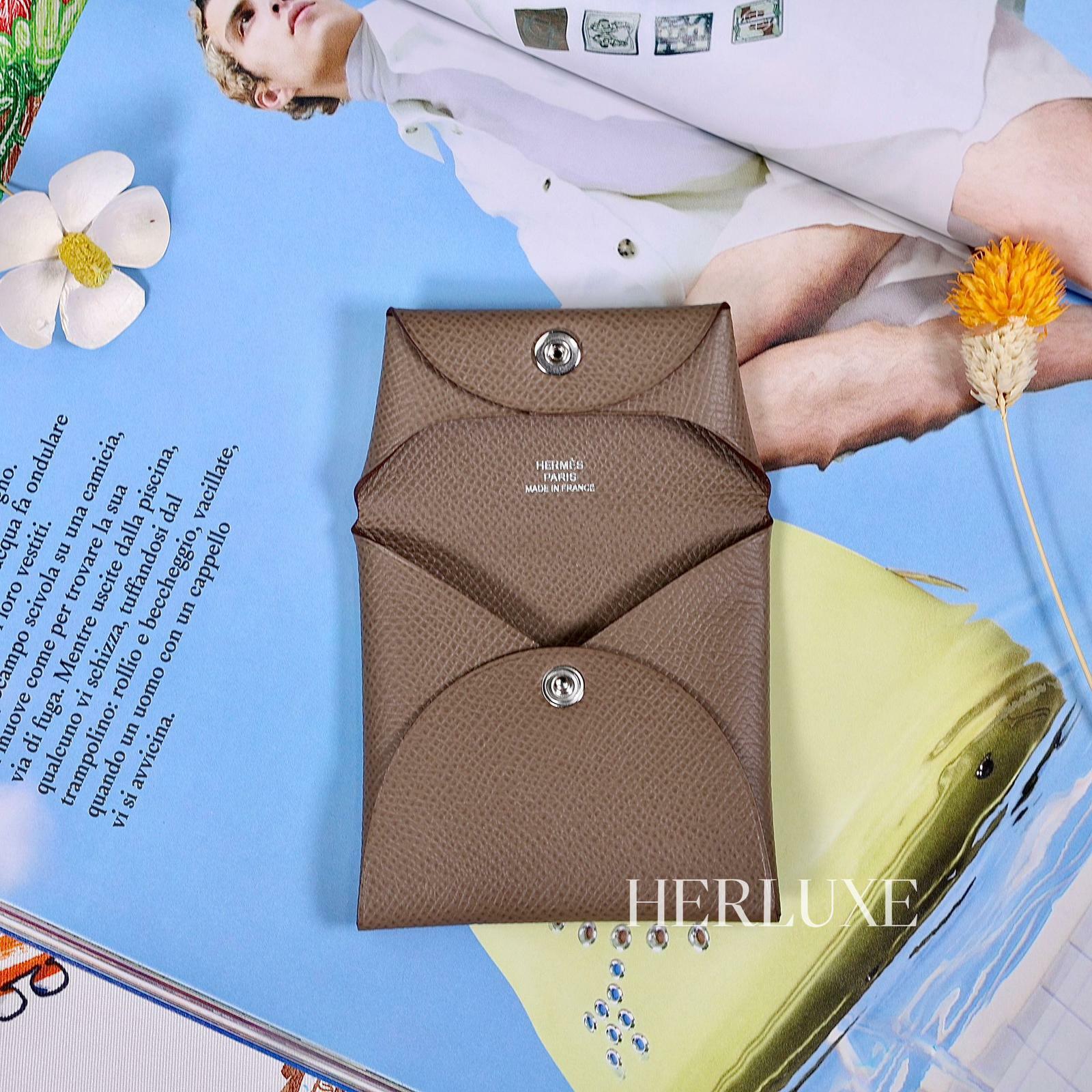 Bastia change purse 18 etoupe epsom