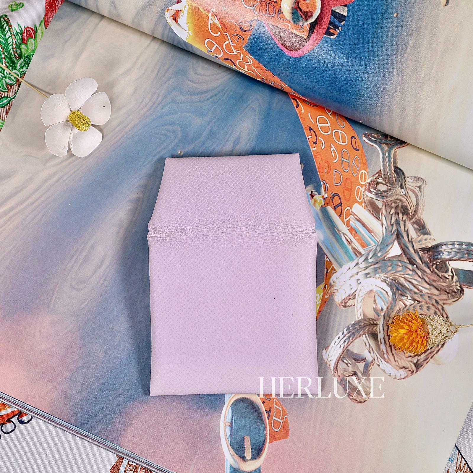 Bastia change purse 09 mauve pale epsom