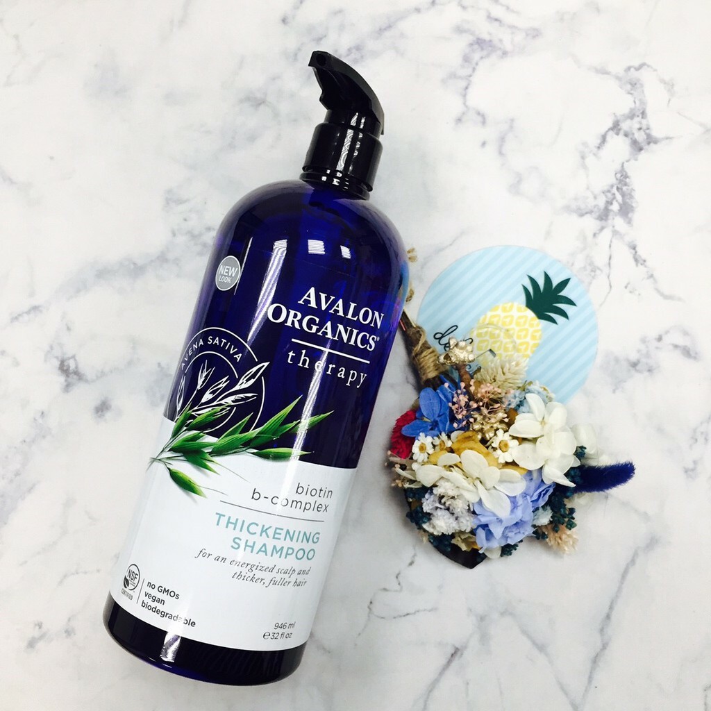 Avalon Organics強韌防脫髮洗髮露946ml