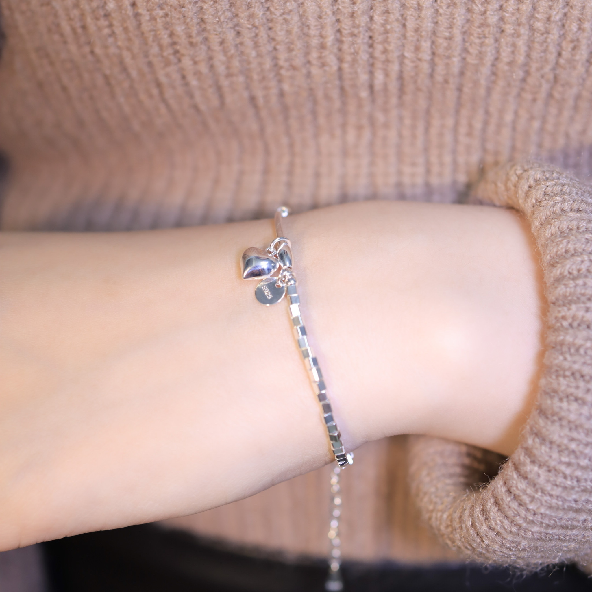 | 925純銀 | 直白的愛手鏈 | BR0282 |