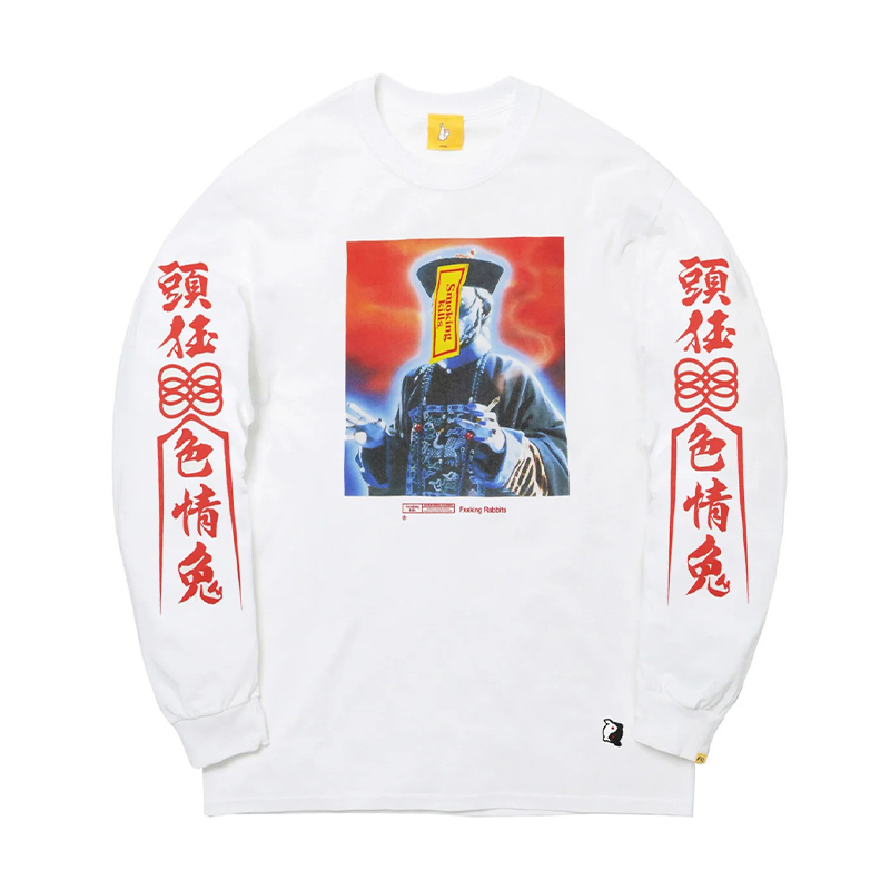 #FR2 The Zombie Longsleeve T-shirt 殭屍長袖白男女款FR2-35 [台