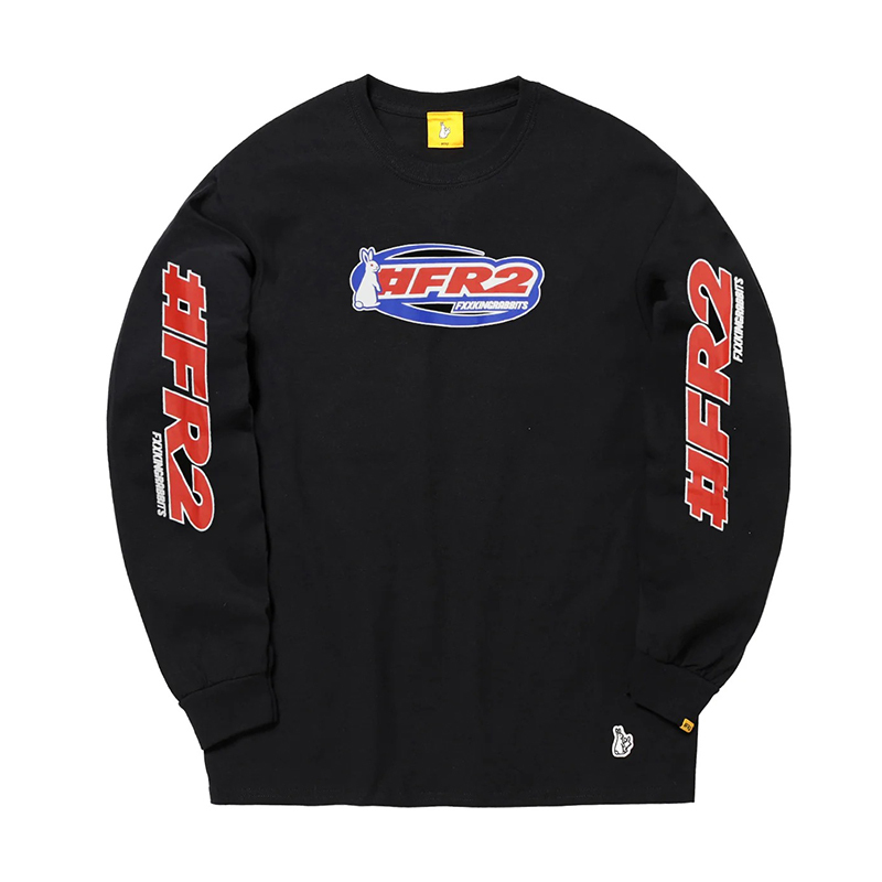 #FR2 Logo Longsleeve T-shirt 黑色 男女款 FR2-39 [台灣現貨]