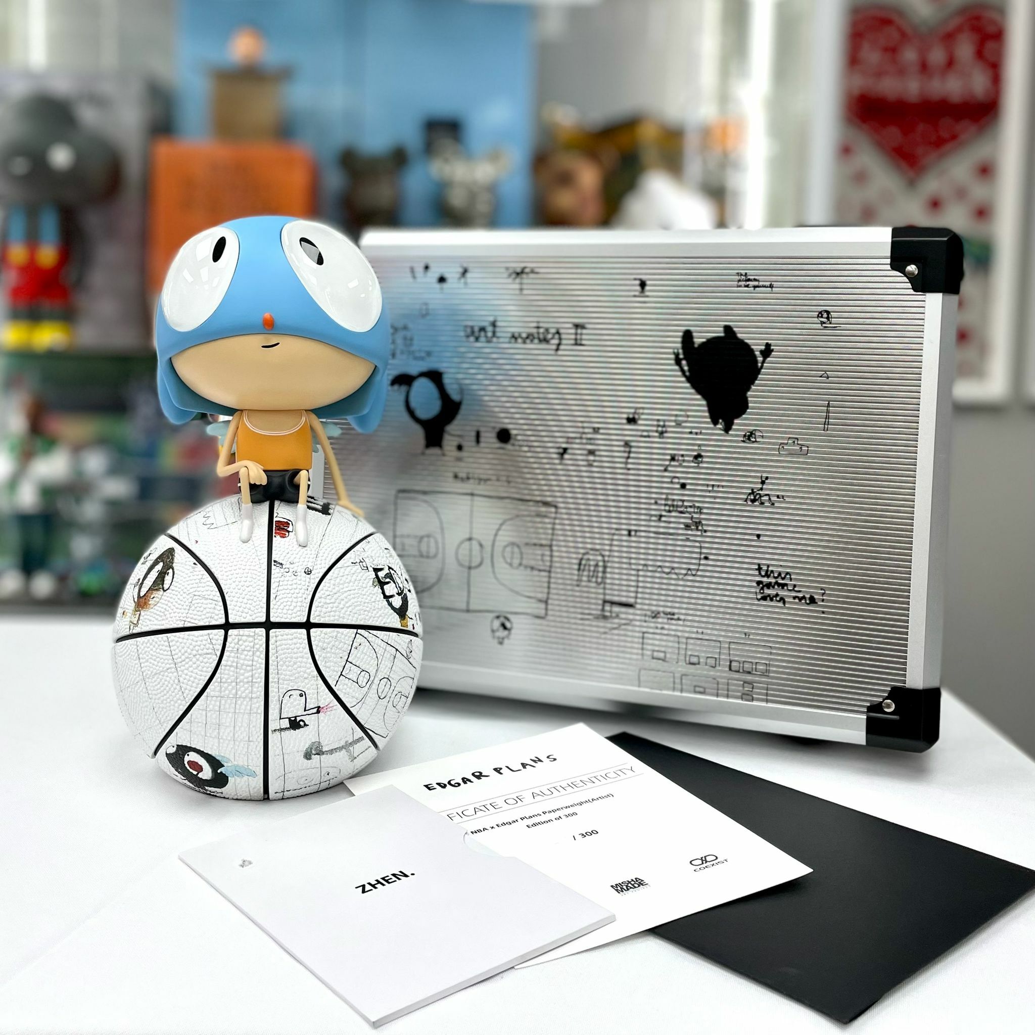 Edgar Plans x NBA 75th Star prize Sculpture (White)