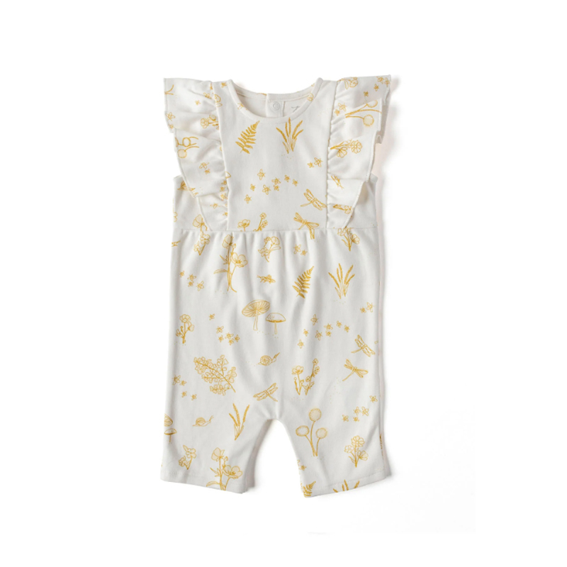 Pehr-無袖荷葉邊連身衣(Botanica)