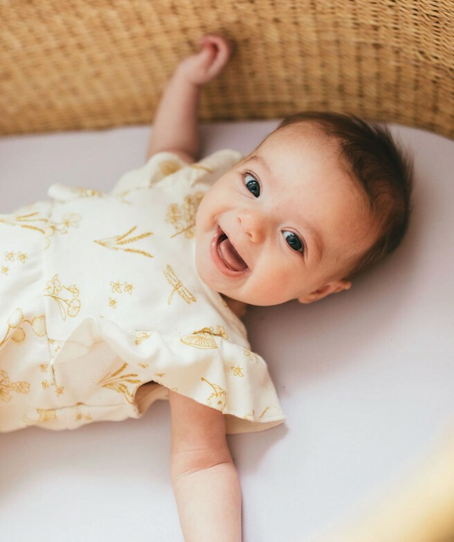 Pehr-無袖荷葉邊連身衣(Botanica)