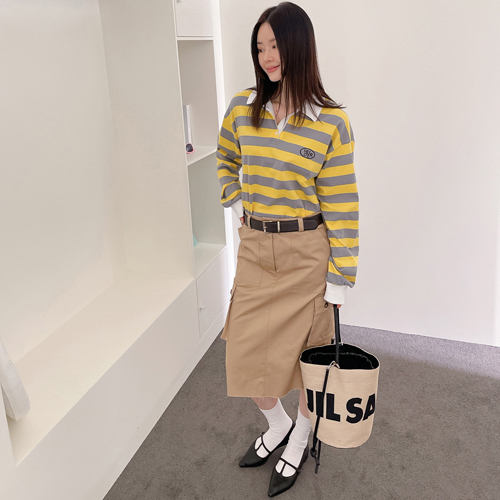 [GBCC] Earth cargo long skirt