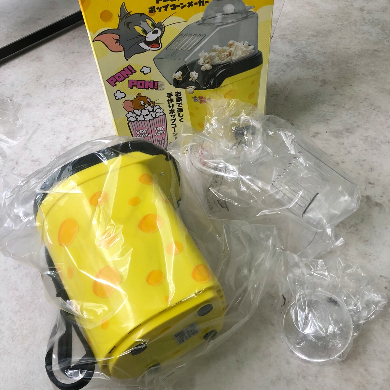 Tom and Jerry湯姆貓與傑利鼠 湯姆貓與傑利鼠造型 爆米花機