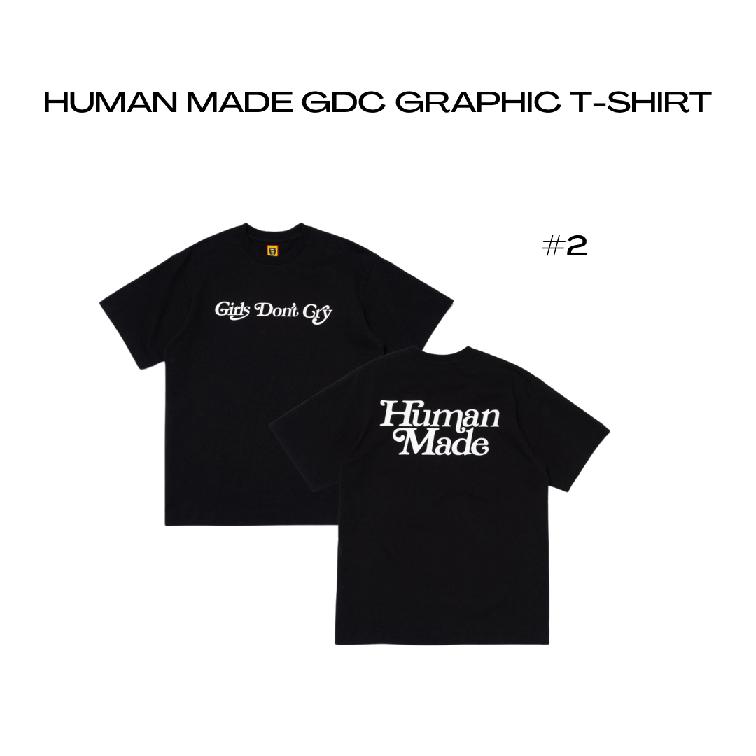 human made GDC GRAPHIC T-SHIRT #1 黒2XL