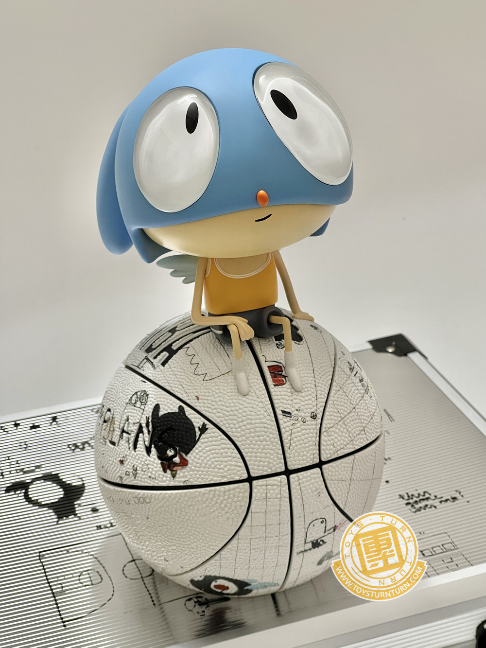 EDGAR PLANS X NBA 75th 周年記念 塞爾特人 湖人 35CM Sculpture Blue