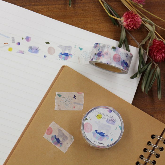 布川愛子-SHIROKUMA 紙膠帶/表現社/JAPAN