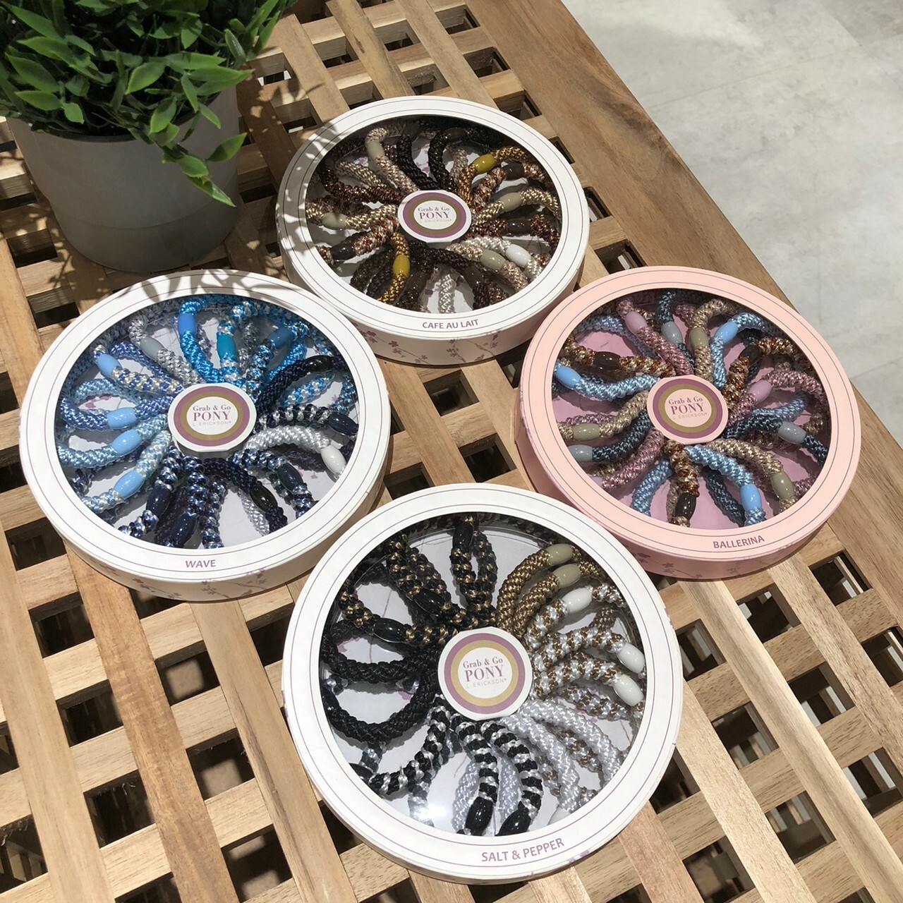 L.ERICKSON 彈力髮圈 圓盤 15入 最強髮圈