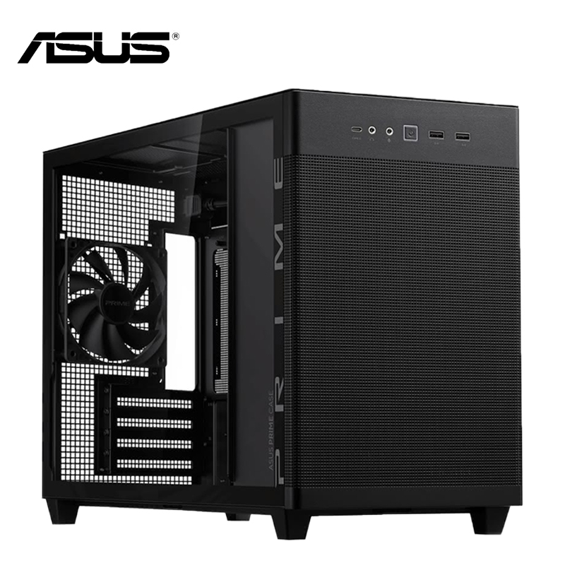 ASUS 華碩 Prime AP201 TG MicroATX 鋼化玻璃機殼