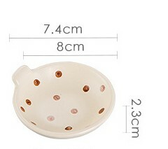 《1960》簡約日式點點陶瓷碗盤組