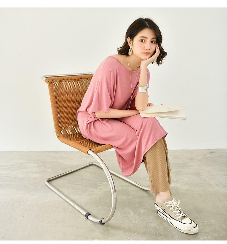 日系夏日新款 純色百搭中長裙 (7色選擇)