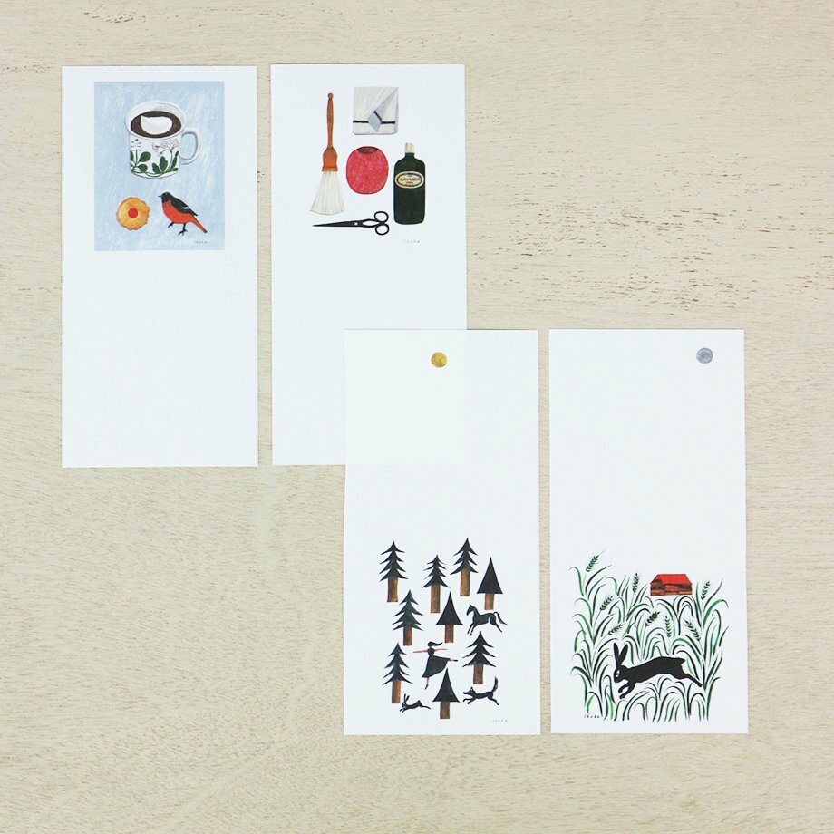 西淑 daily  美濃和紙一筆箋/表現社/JAPAN