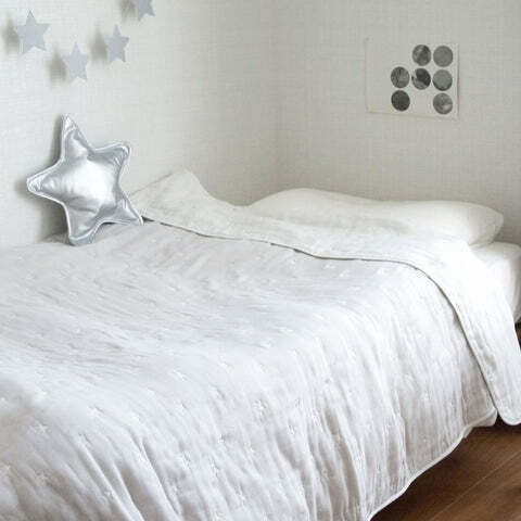 日本製 10Mois 銀河星六層紗加大被 -XL