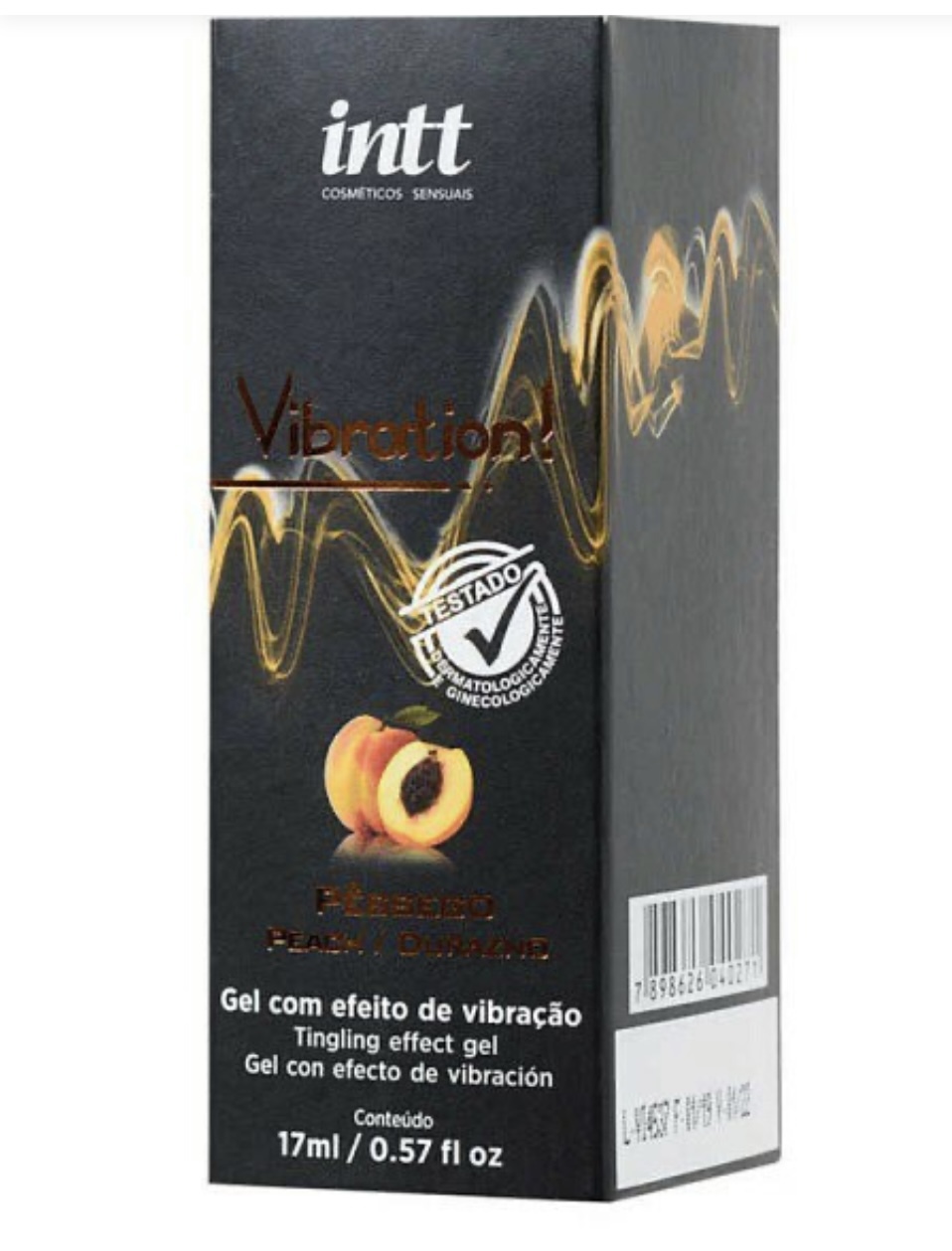 巴西Intt｜Vibration 跳跳糖熱感 爆跳式高潮液 17ml (蜜桃 可口交)