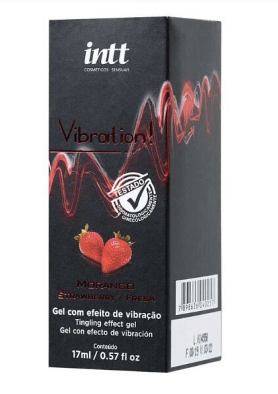 巴西Intt Vibration 跳跳糖熱感 爆跳式高潮液 17ml (草莓 可口交)