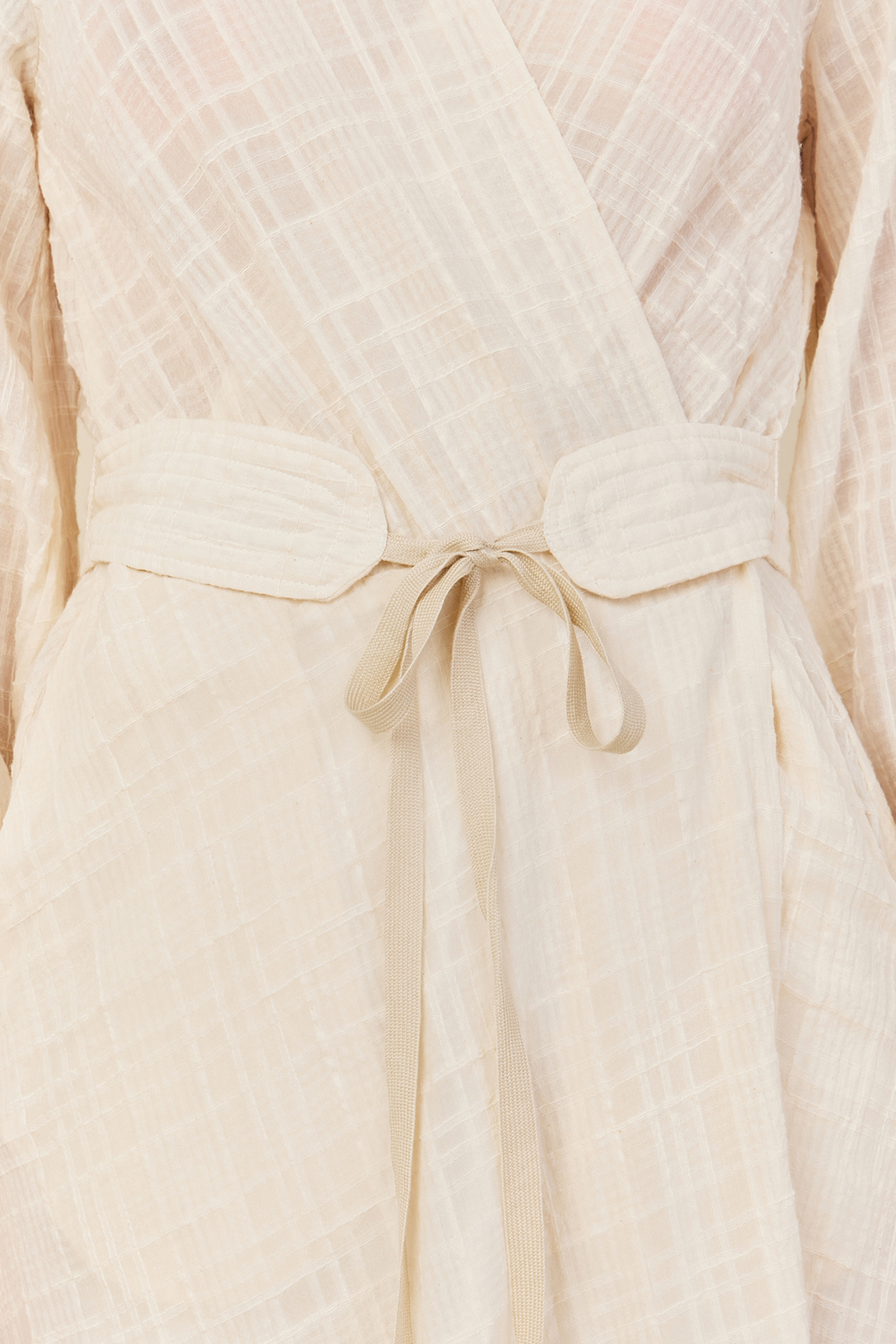 DIEGA-dress-RIPATA-繫帶純棉洋裝