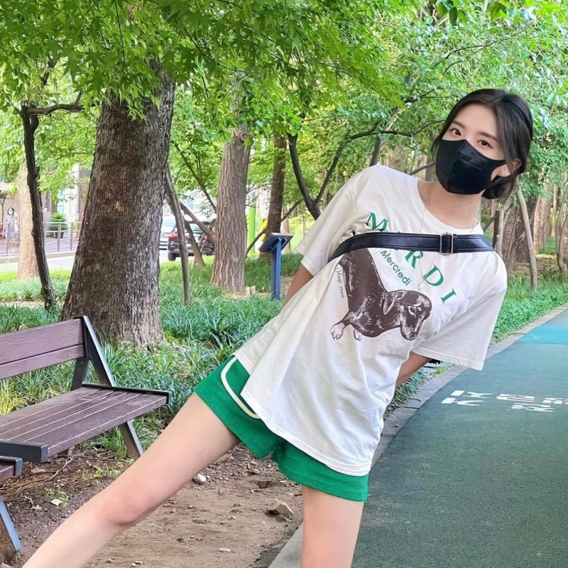 <預購> Mardi Mercredi 臘腸狗純棉短Ｔ