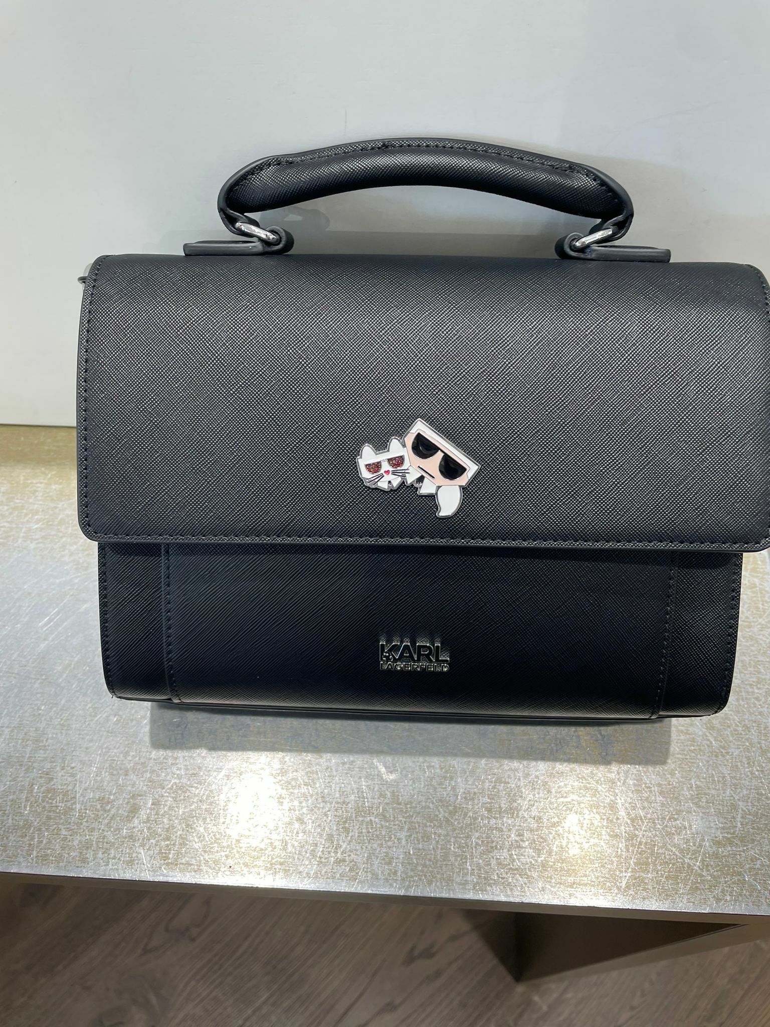 KARL LAGERFELD SLING BAG WITH HANDLE