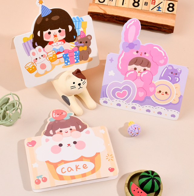 手写祝福贺卡（一套12张）