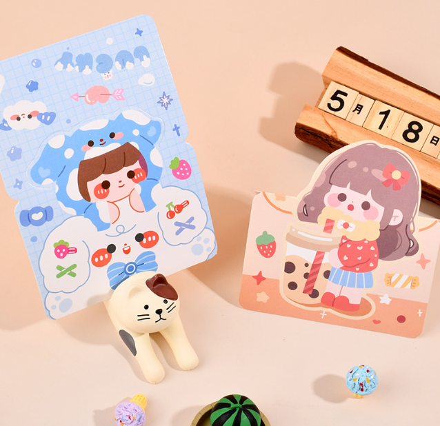 手写祝福贺卡（一套12张）