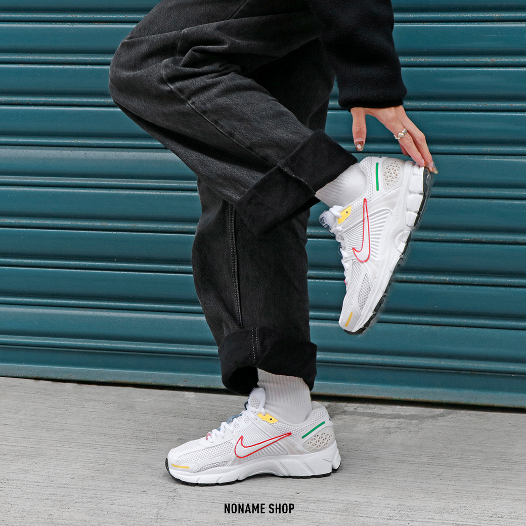 NIKE Zoom Vomero 5 全白 彩虹 復古 老爹鞋 (女款)