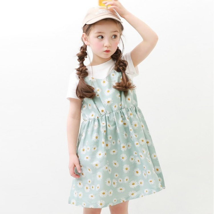 拼接假兩件式洋裝 110-160cm 7款