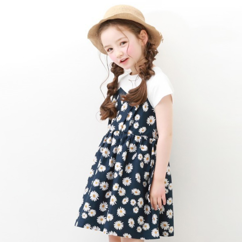 拼接假兩件式洋裝 110-160cm 7款