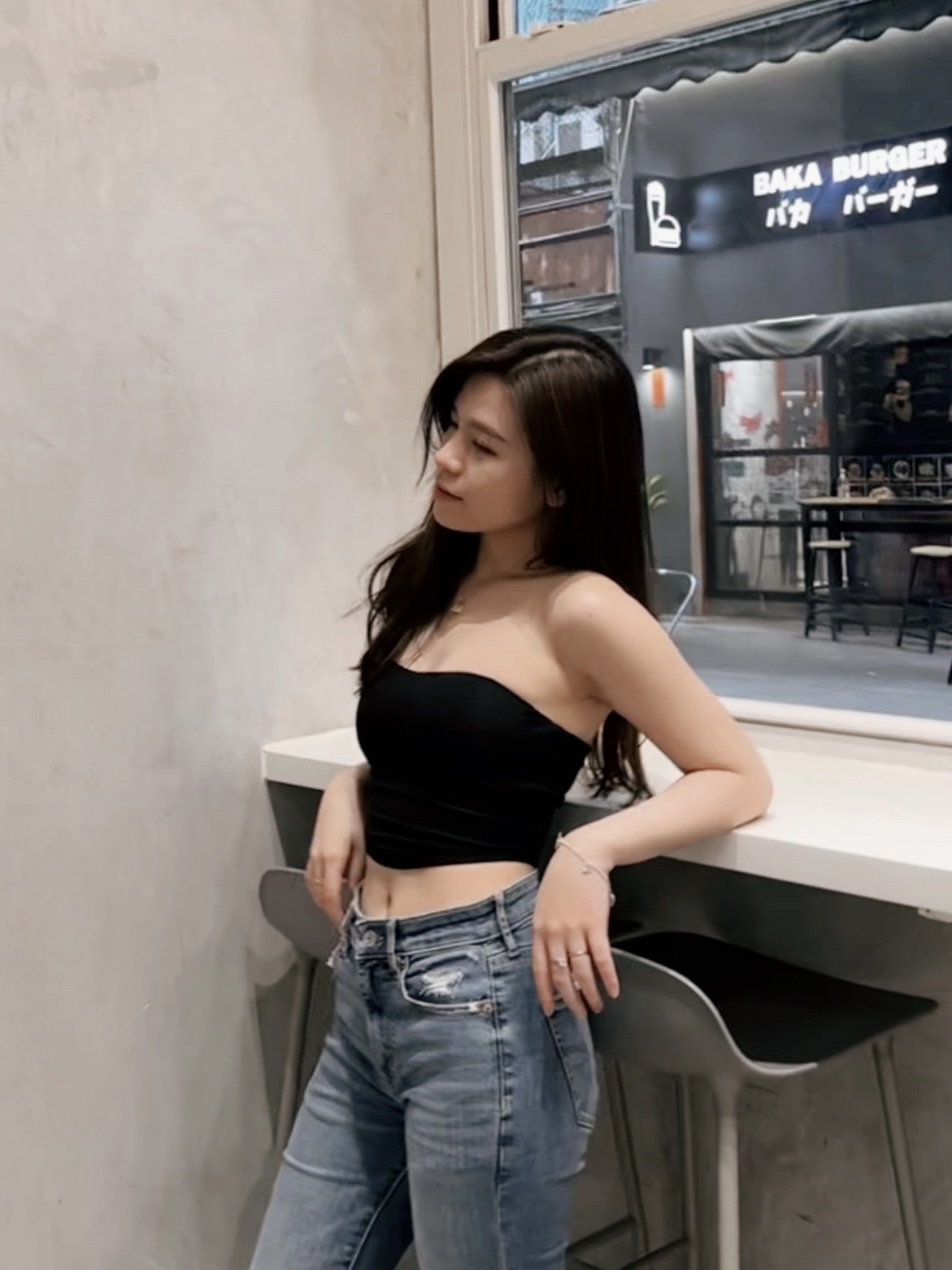 🖤 Heart Neckline Tube Top | 2 colours