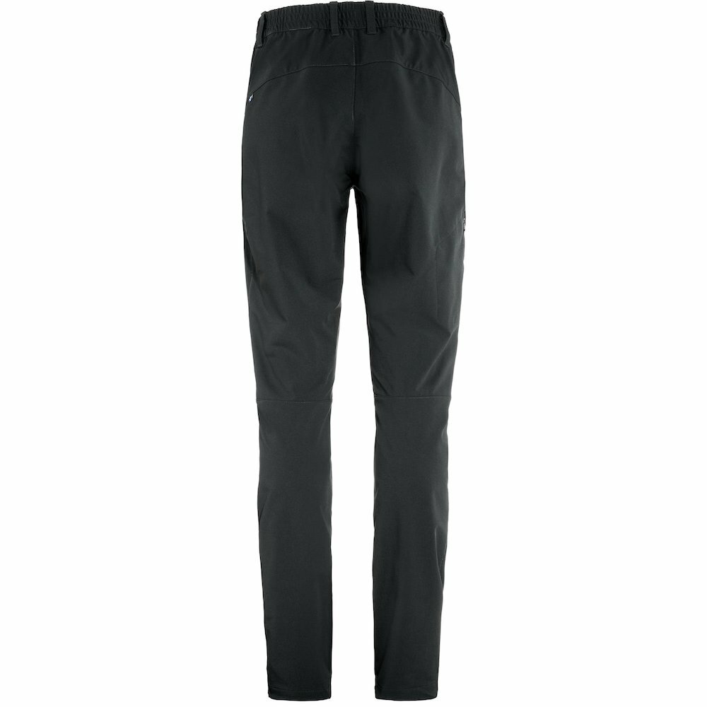 Fjallraven 瑞典北極狐 小狐狸 Abisko Trail Stretch Trousers W 女款 登山長褲 彈性健行長褲 F87101-550 黑 [HappyOutdoor]