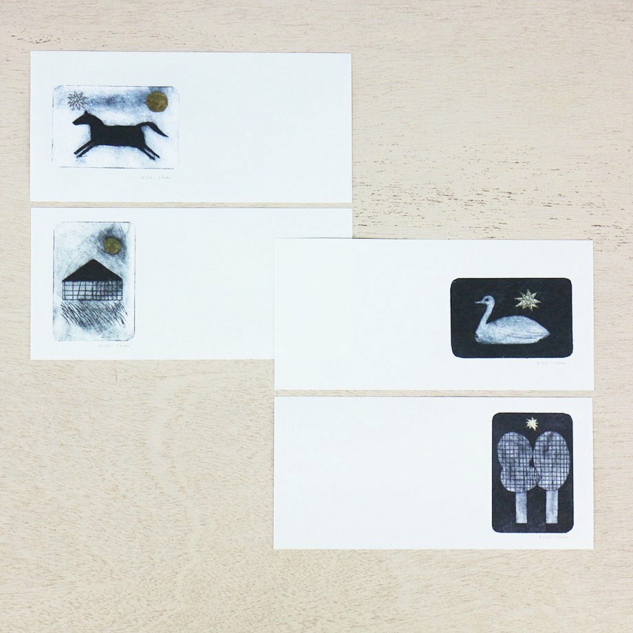 西淑 dream  美濃和紙一筆箋/表現社/JAPAN