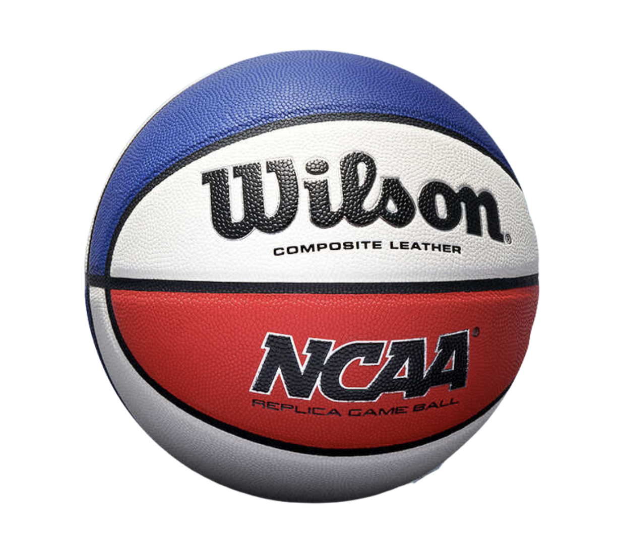 Wilson NCAA COMP PU 紅白藍三色 7號