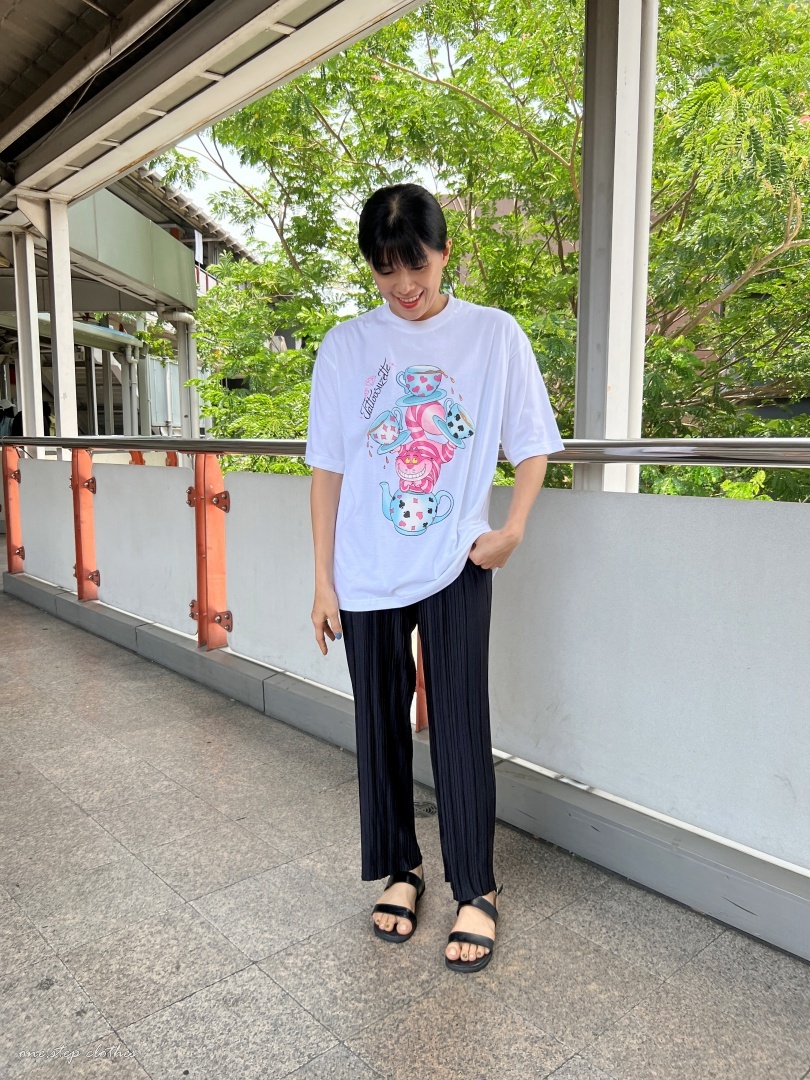 泰國愛麗絲夢遊仙境笑臉貓T