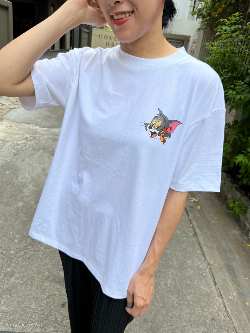 泰國俏皮滿滿湯姆貓搞怪T