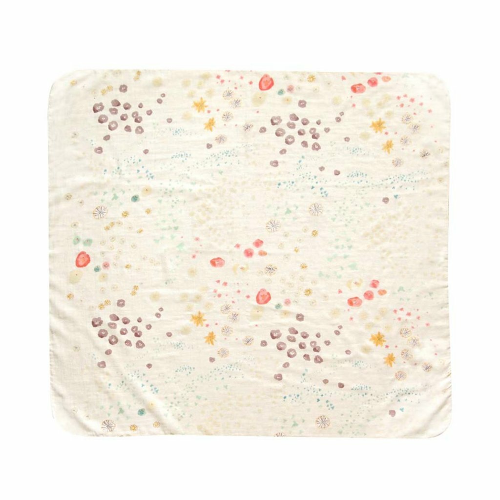 日本製10Mois NAOMI ITO SWADDLE cotton 多用途雙層紗布巾