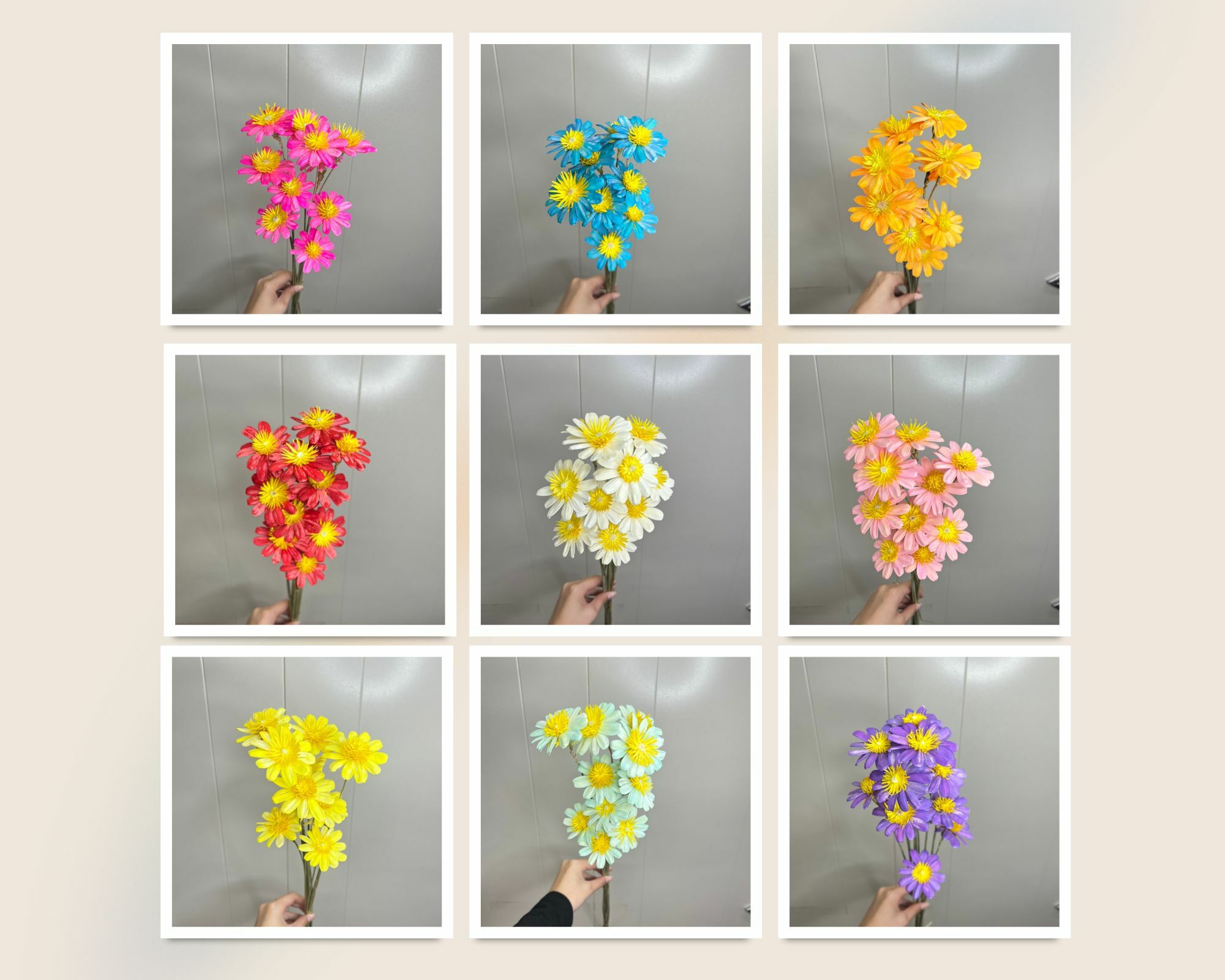 大陸手工花-新瑪格麗特