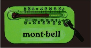 預購┃日本 mont-bell 溫度計 夜光 螢光 鑰匙圈 吊飾 🌡️