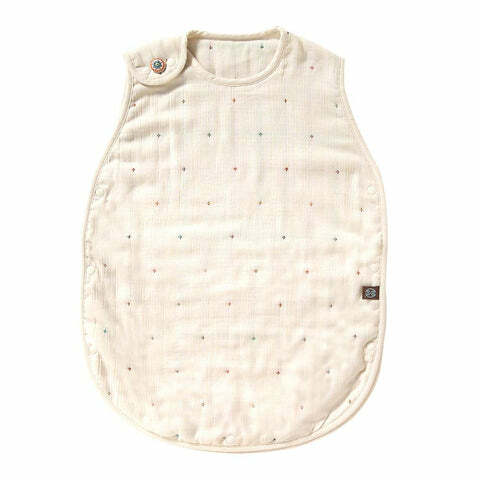 日本製 10Mois Bobo 波希米亞六重紗防踢幼童睡袋