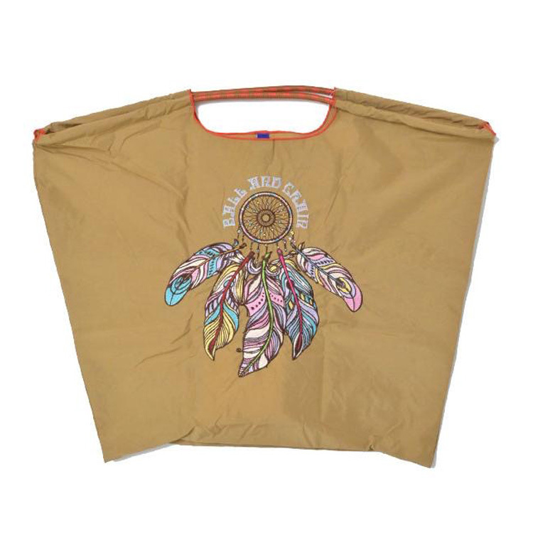 預購｜Ball & Chain 褐色 補夢網刺繡環保袋 L