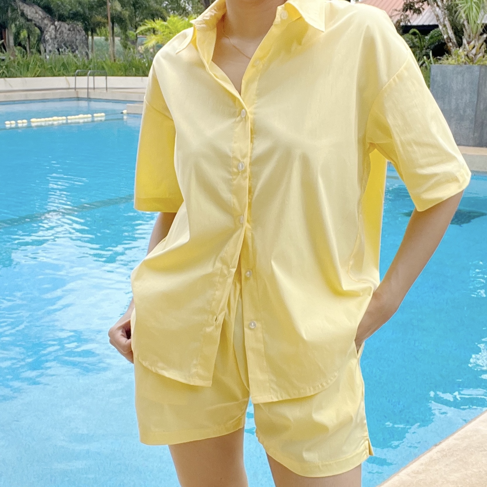Filippa Poplin Coordinates - Yellow