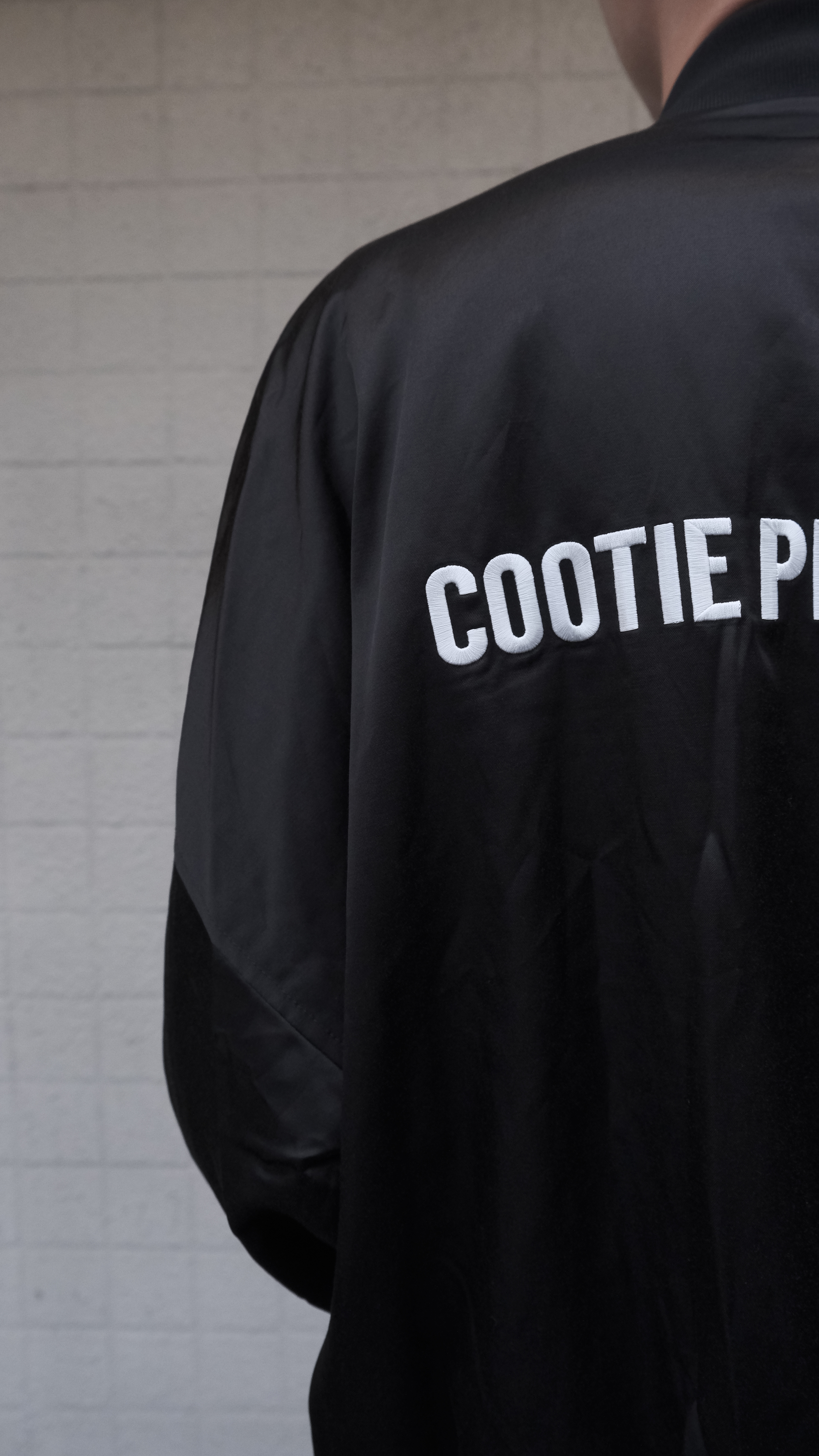 COOTIE PRODUCTIONS C/R Satin Blouson-