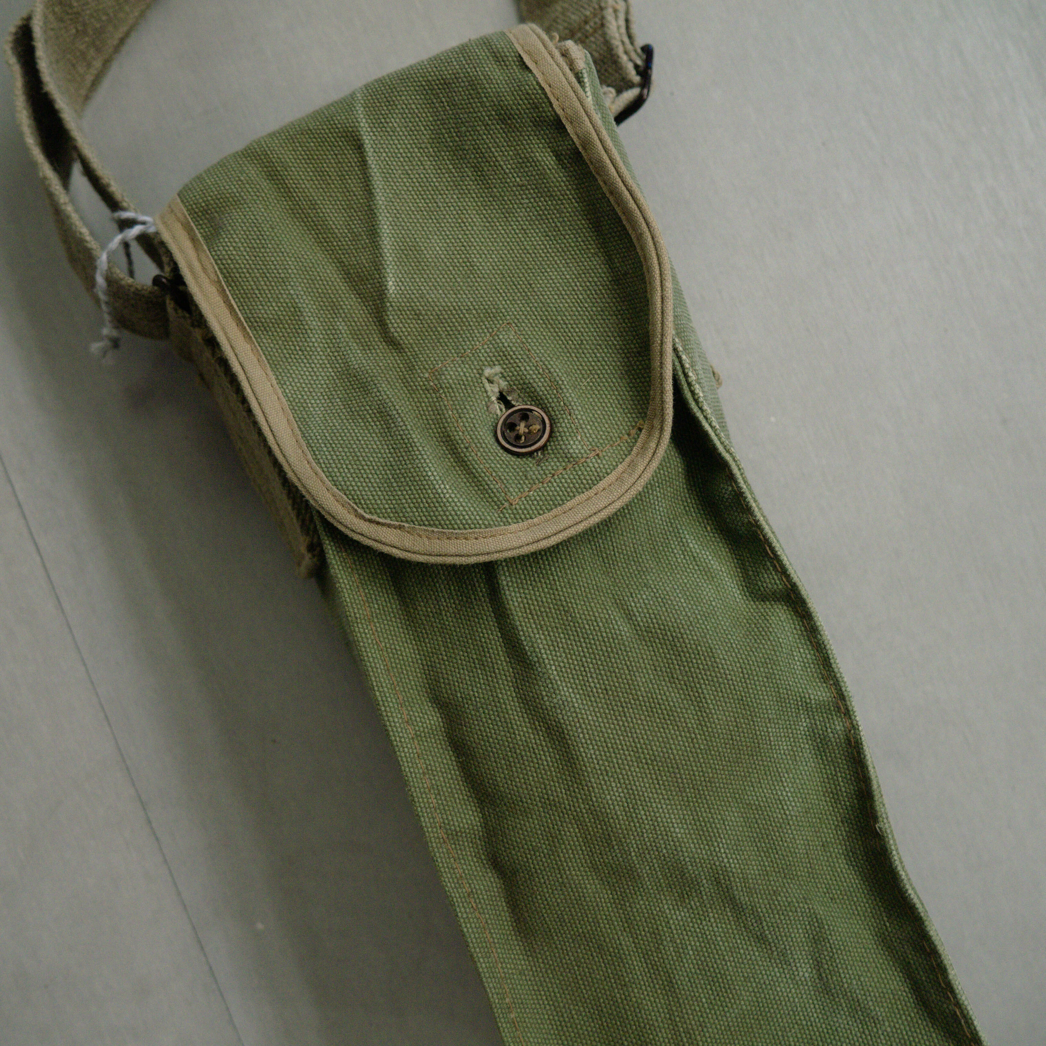 FRENCH ARMY MASK BAG 法國 公發 軍包 防毒面具 側背包